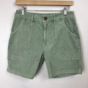 Marine Layer Mens Westlake Corduroy Shorts Size 30 Mint Green 6" Inseam Preppy